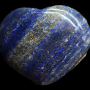 سنگ راف لاجورد آبی طرح قلب